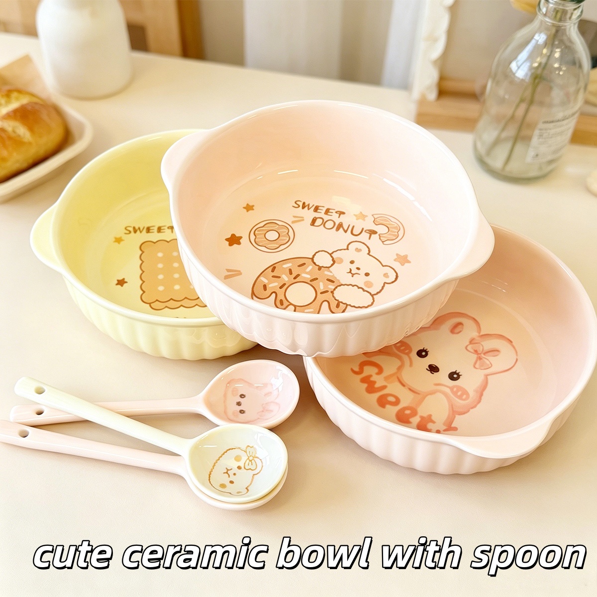Dim Sum Basket - Ciotola in Ceramica a Doppio Manico