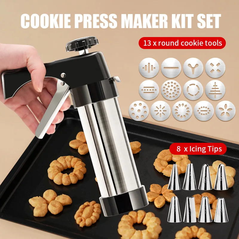 Churros Maker Gun - 13 Pz/set FAI DA TE Manuale