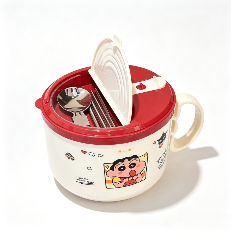 Dim Sum Basket - Ciotola per Noodle Istantanei Crayon Shin-chan,