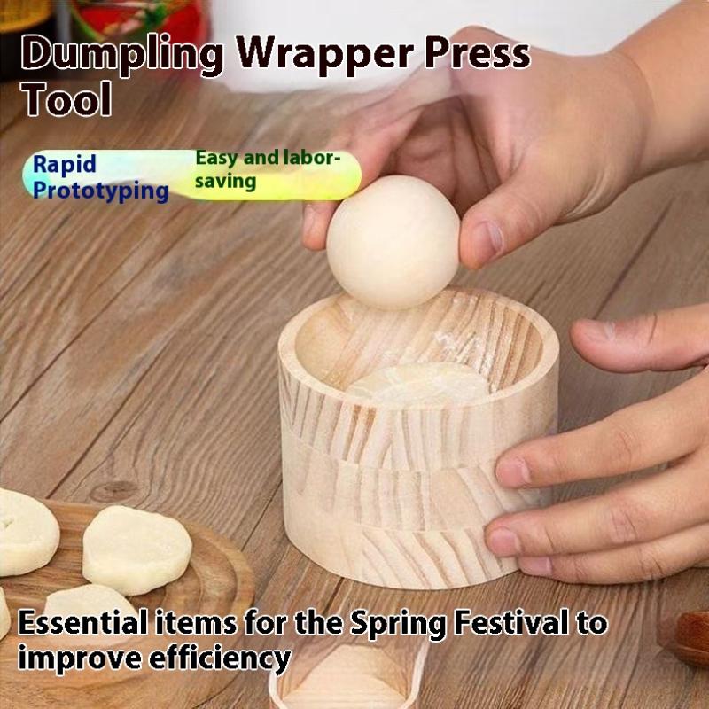Dumpling Press Set - 1 set di gnocchi in legno