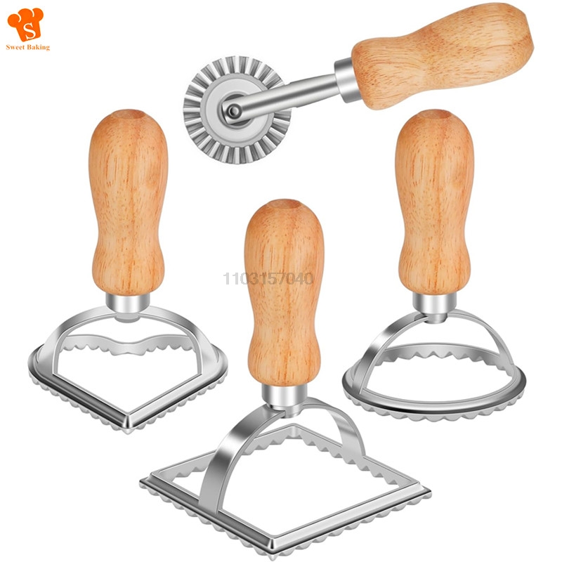 Dumpling Press Set - 3/4 pezzi stampi per pasta manuali