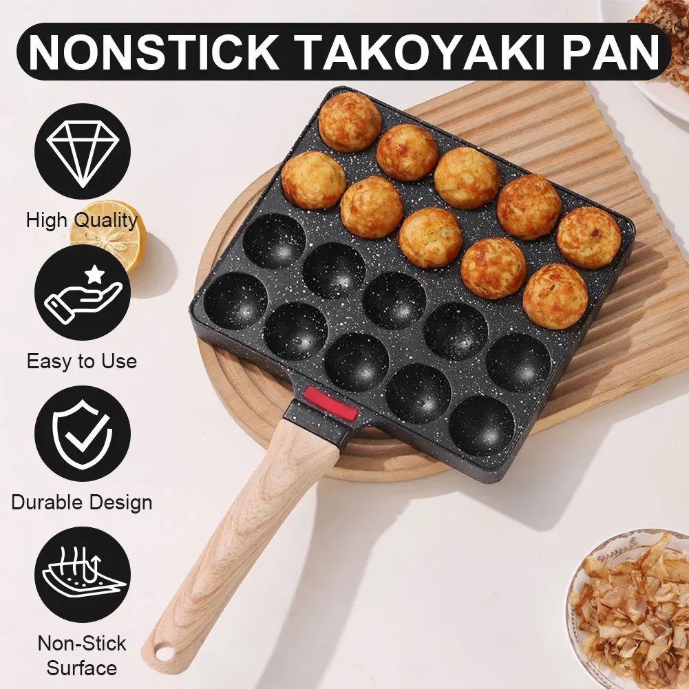 Takoyaki Grill Plate - Takoyaki Pan 20 Stampi Takoyaki Maker