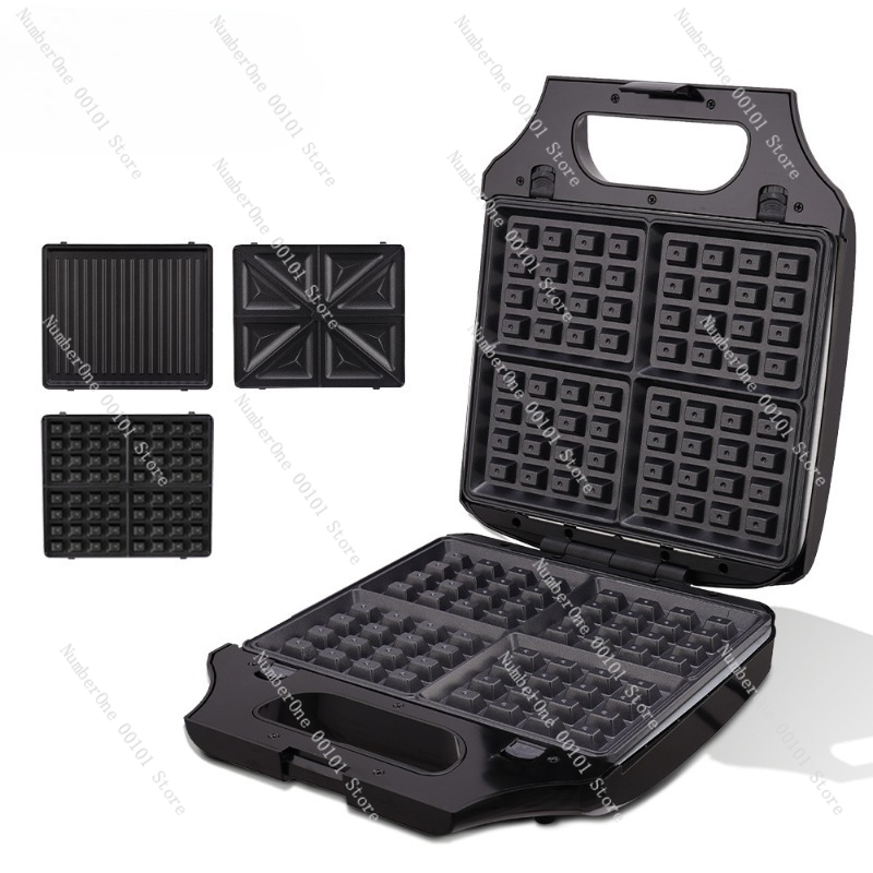 Waffle Cone Maker - Piastra Elettrica Multifunzione 3 in 1