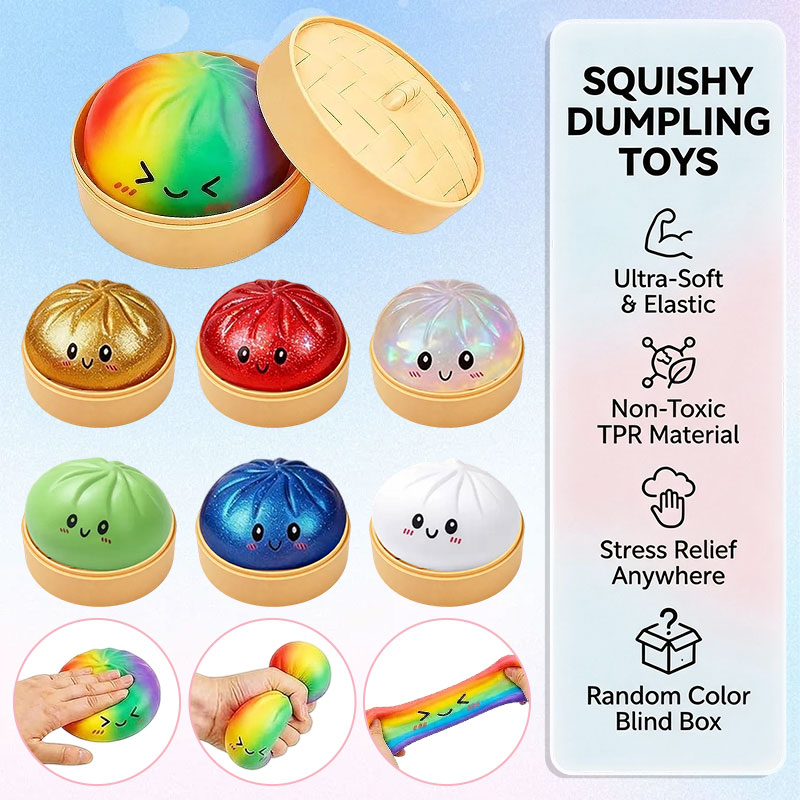 Bao Steamer Bamboo - Giocattolo Antistress Squishy a Forma di