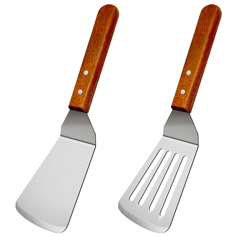 Okonomiyaki Spatula - Spatole in metallo per padella in
