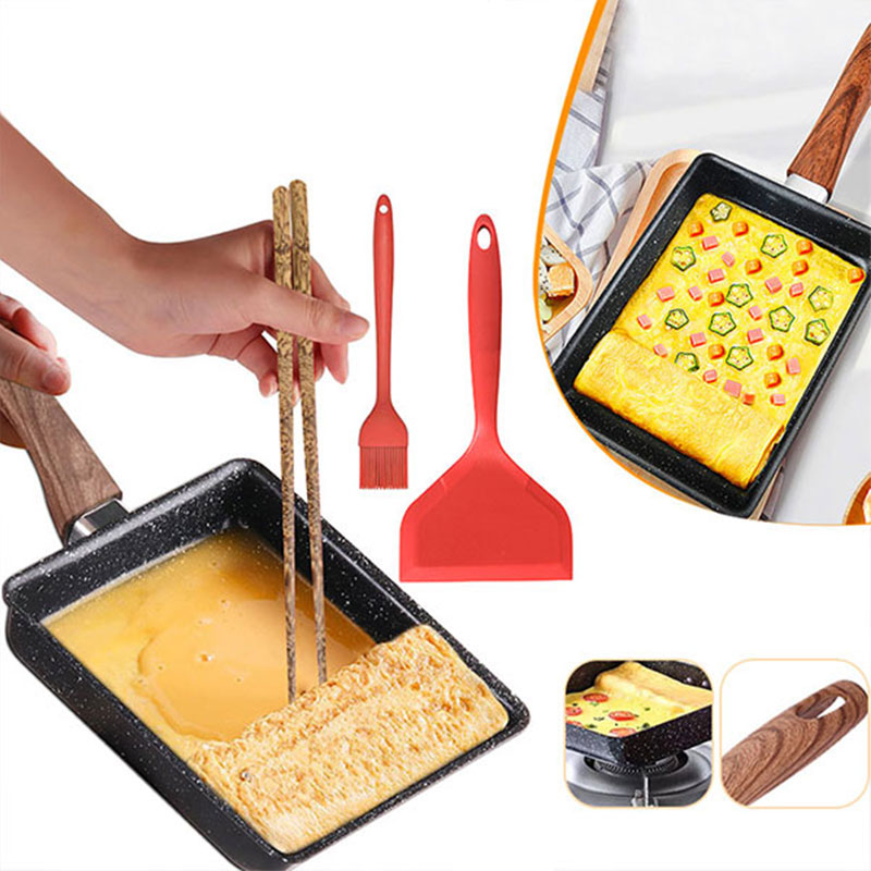 Cast Iron Corn - Tamagoyaki Padella per frittata giapponese Padella