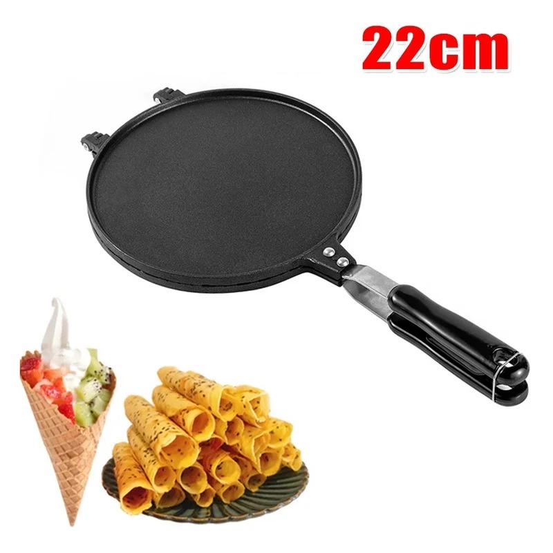 Waffle Cone Maker - 22cm antiaderente Egg Roll Waffle Maker