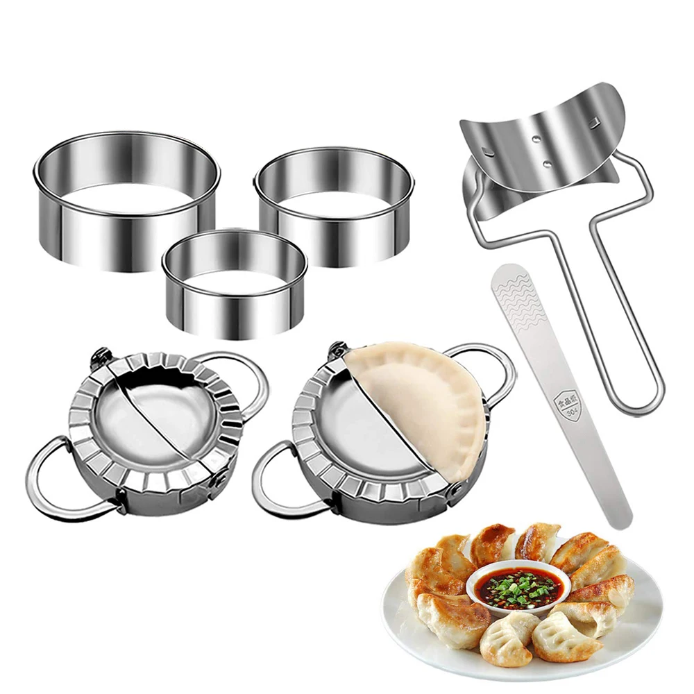 Dumpling Press Set - Stampo per gnocchi in acciaio inossidabile