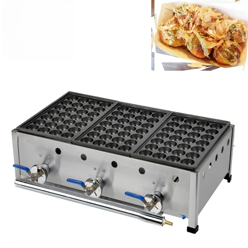 Takoyaki Grill Plate - Takoyaki Ball Grill macchina 3 piastre