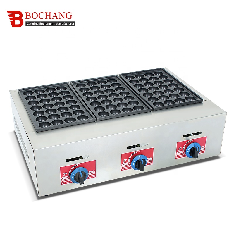 Takoyaki Grill Plate - Macchina Professionale Commerciale a Gas Antiaderente