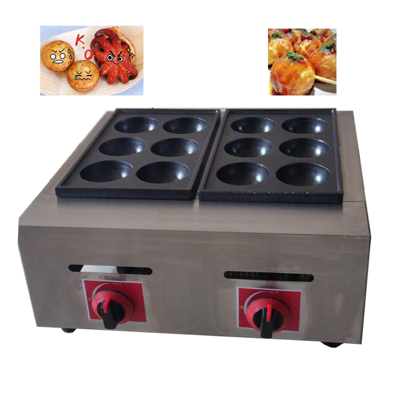 Takoyaki Grill Plate - Griglia Elettrica/a Gas Commerciale per Polpette