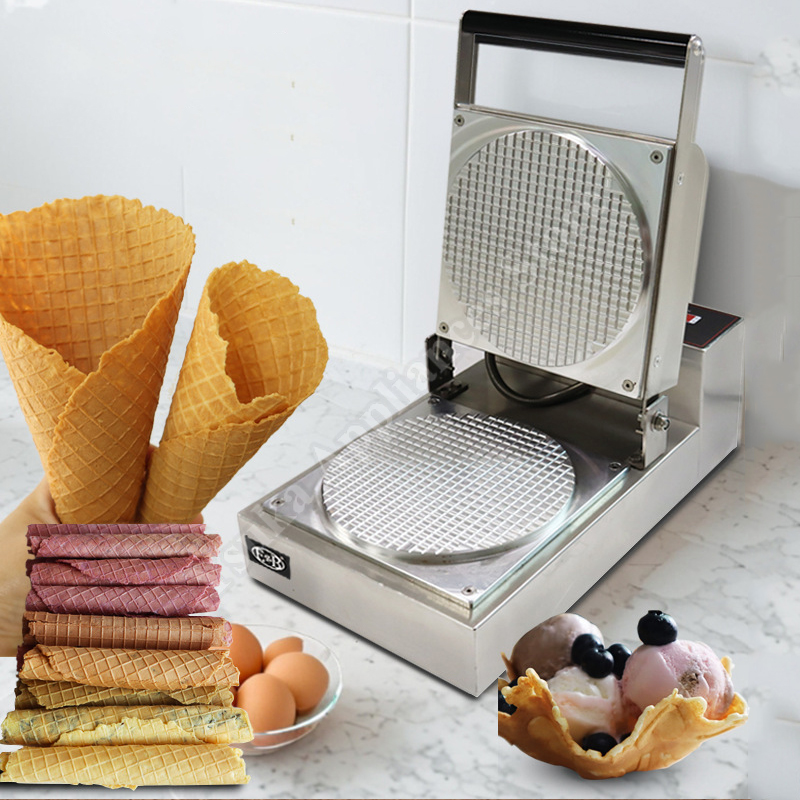 Waffle Cone Maker - Macchina Elettrica per Coni Croccanti, Piccola