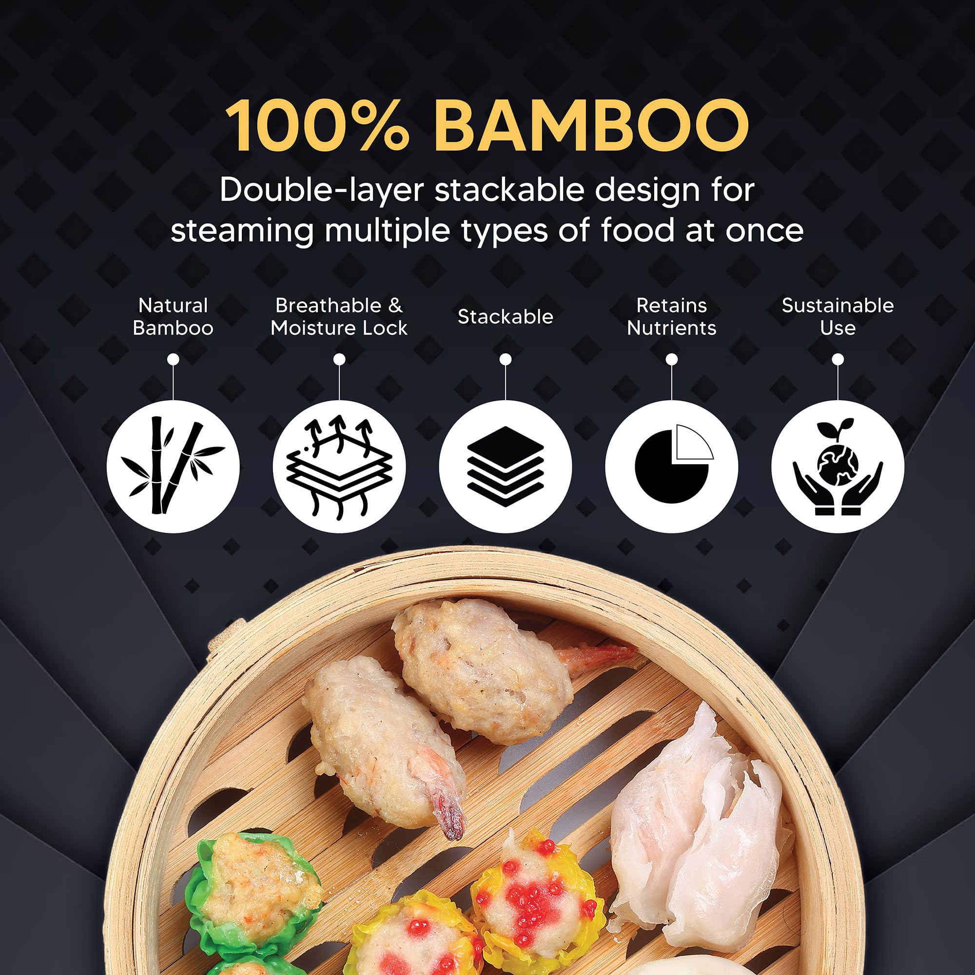 Vaporiera per alimenti in bamb - Bao Steamer Bamboo recensione e prezzo