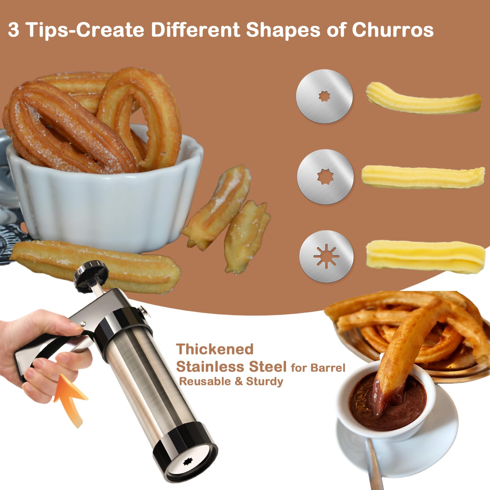 Tradizionale Churro Maker Mach - Churros Maker Gun recensione e prezzo