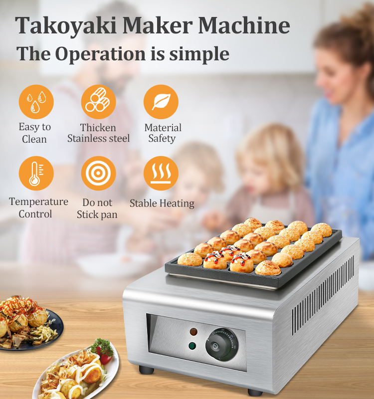 Griglia per palline elettrica  - Takoyaki Grill Plate recensione e prezzo