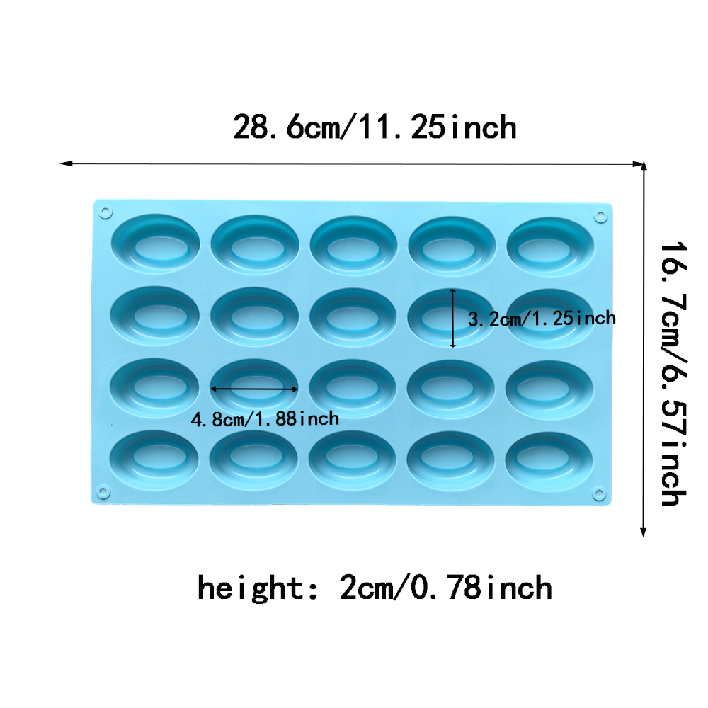 Stampo in silicone ovale a 20  - Donut Mold Silicone recensione e prezzo