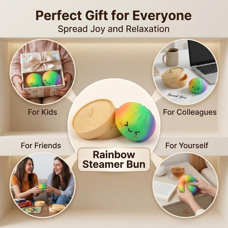 Giocattolo Antistress Squishy  - Bao Steamer Bamboo recensione e prezzo