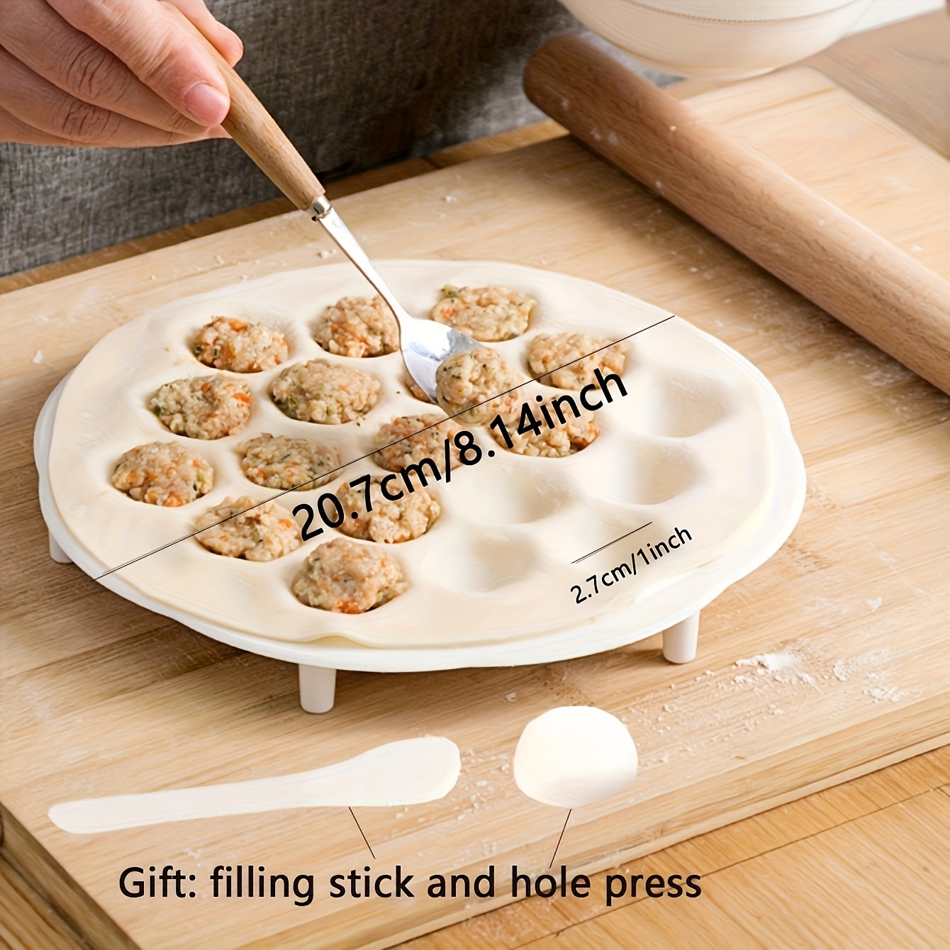 1 pezzo: semplice stampo per g - Dumpling Press Set recensione e prezzo