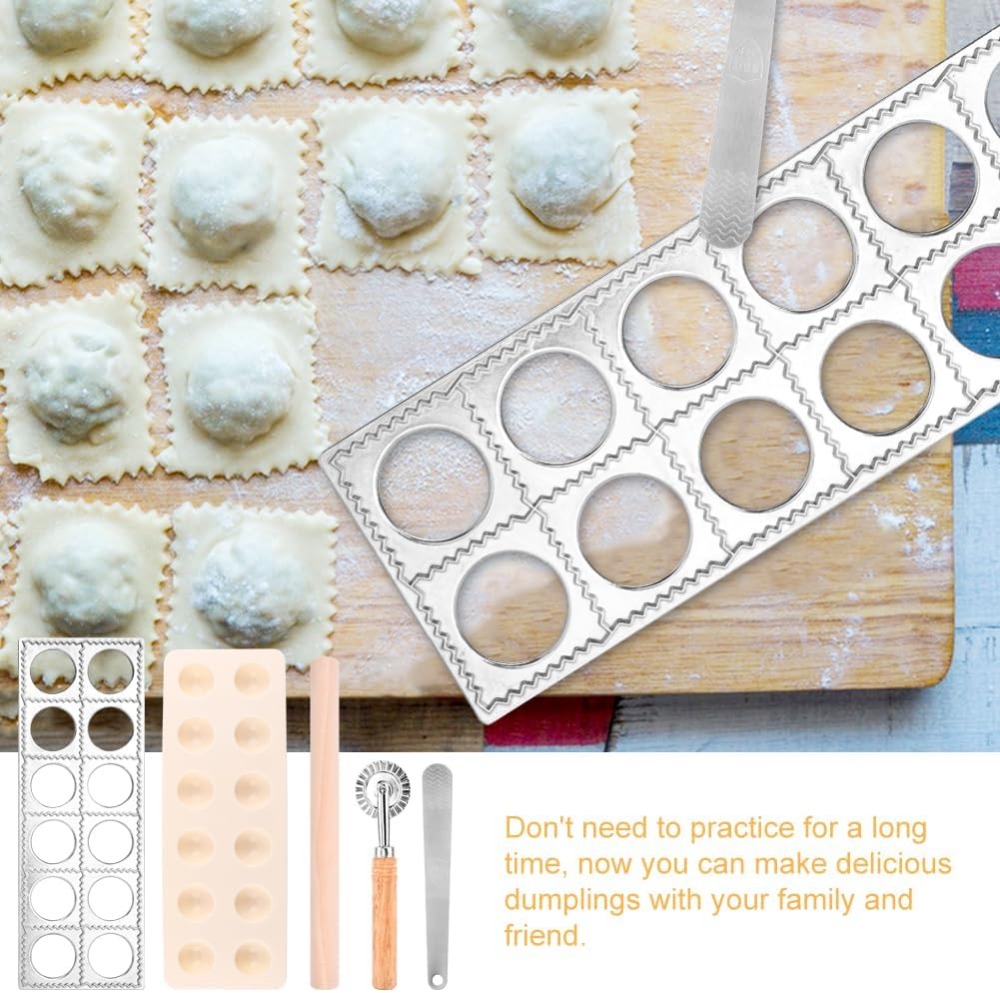 Set di Stampi per Ravioli a 12 - Dumpling Press Set recensione e prezzo