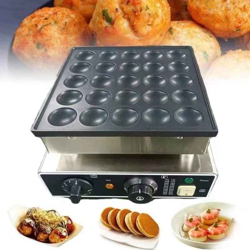 Snack commerciale Fishball Bar - Takoyaki Grill Plate recensione e prezzo
