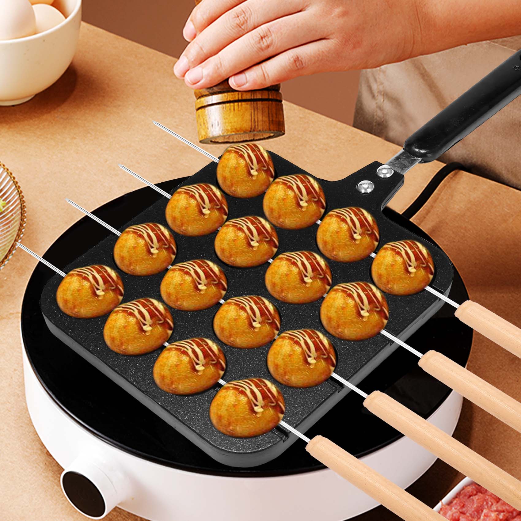 FF 16 Fori In Alluminio Takoya - Takoyaki Grill Plate recensione e prezzo