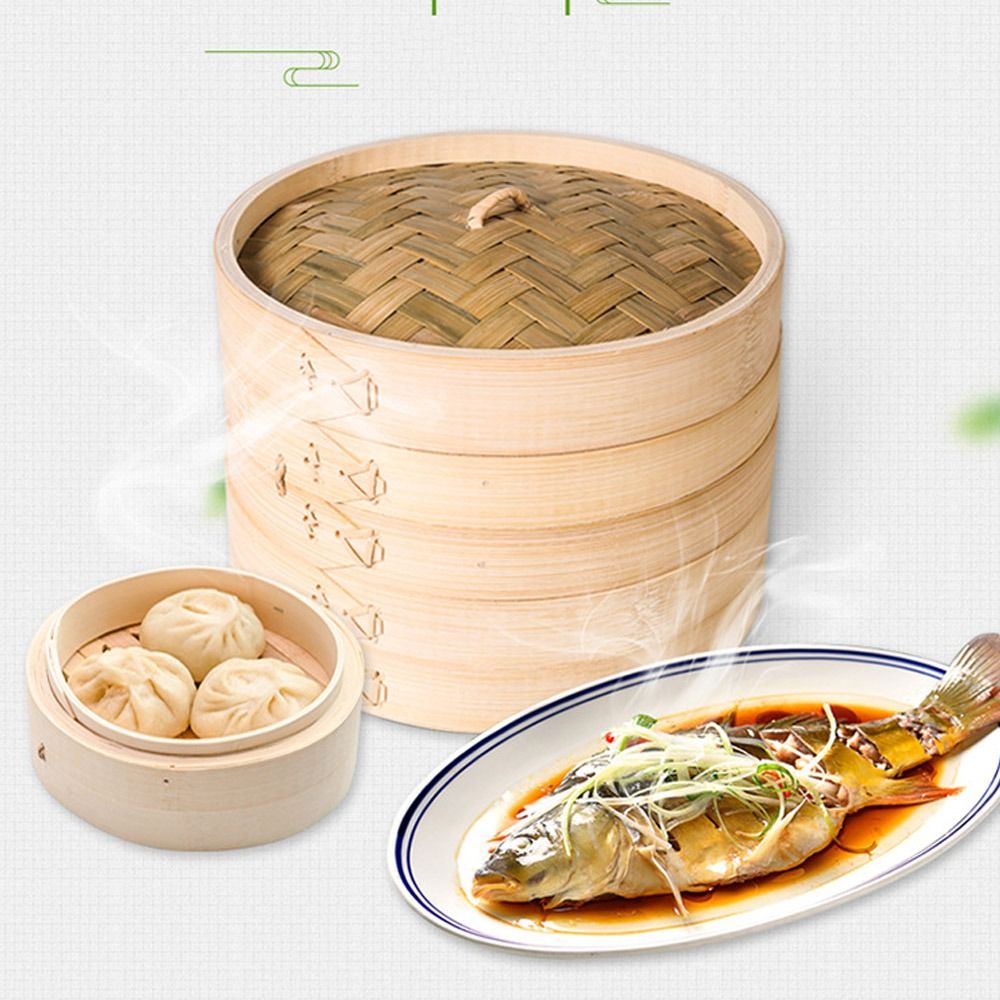 Vaporiera Cinese in Bambù per  - Bao Steamer Bamboo recensione e prezzo
