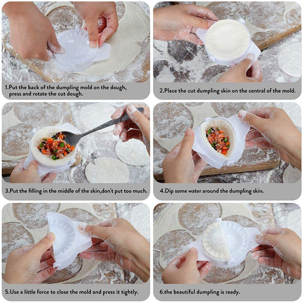 4 Dimensioni Stampo Per Gnocch - Dumpling Press Set recensione e prezzo