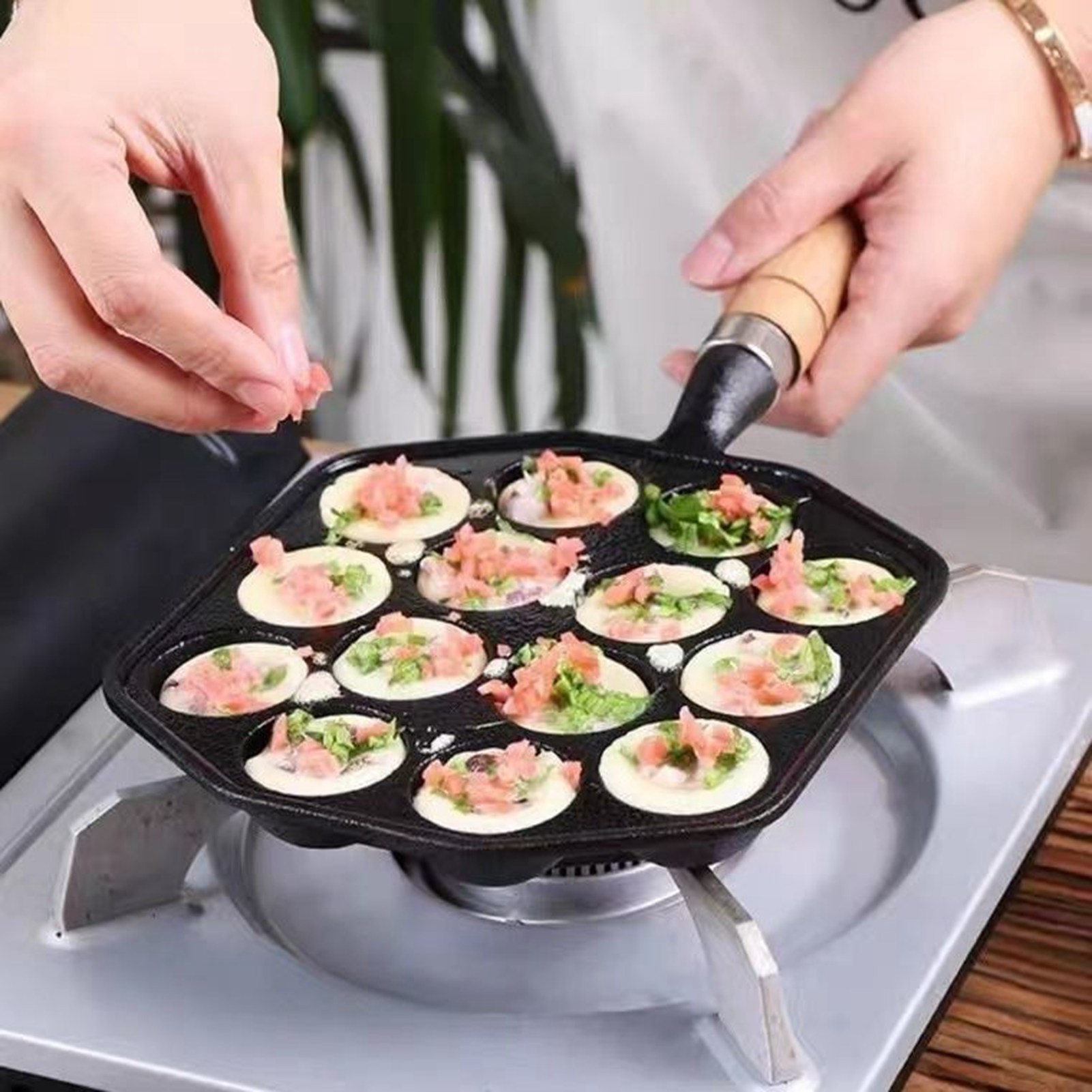 Takoyaki Grill Pan Facile da p - Takoyaki Grill Plate recensione e prezzo