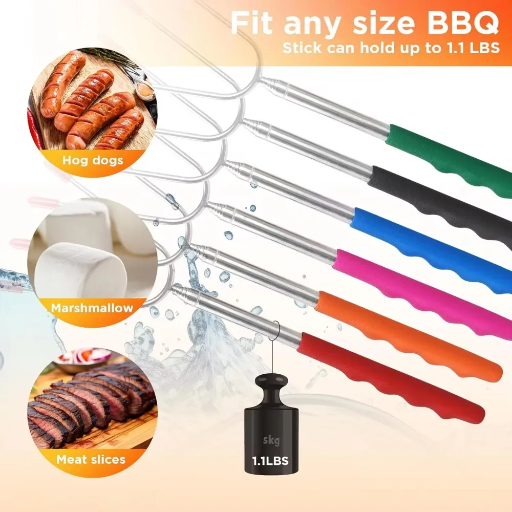 5/6/10pcs Forchette telescopic - Hot Dog Press recensione e prezzo