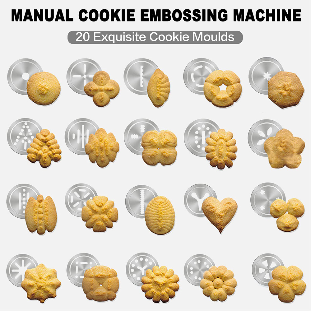 10/20 pz alluminio Cookie Make - Churros Maker Gun recensione e prezzo
