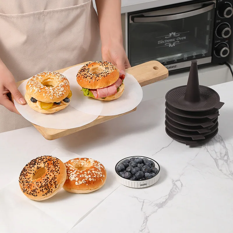 6 pezzi strumenti per bagel se - Donut Mold Silicone recensione e prezzo
